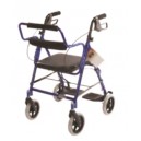 Transport Rollator - Red or Blue